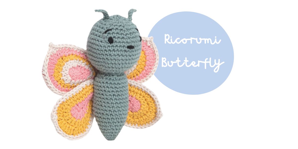 Free Pattern! Ricorumi Butterfly 🦋