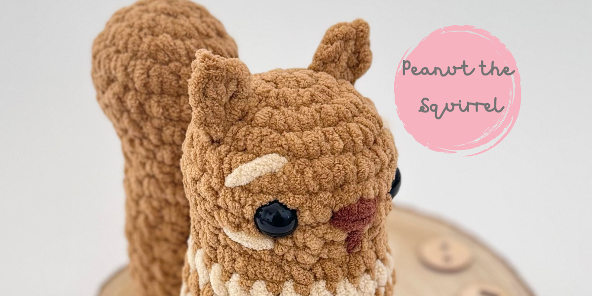 Free Pattern! Peanut the Squirrel 🐿️