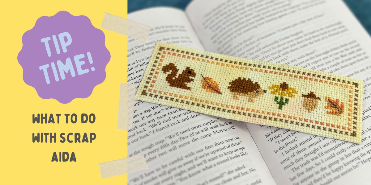 Tip Time – What To Do With Scrap Aida 🪡