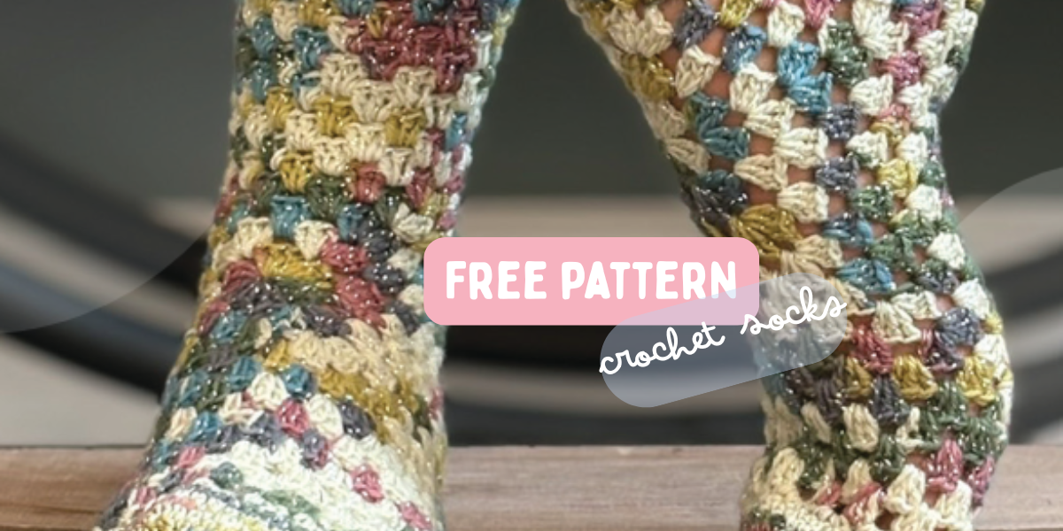 Free Pattern! Crochet Socks 🧦