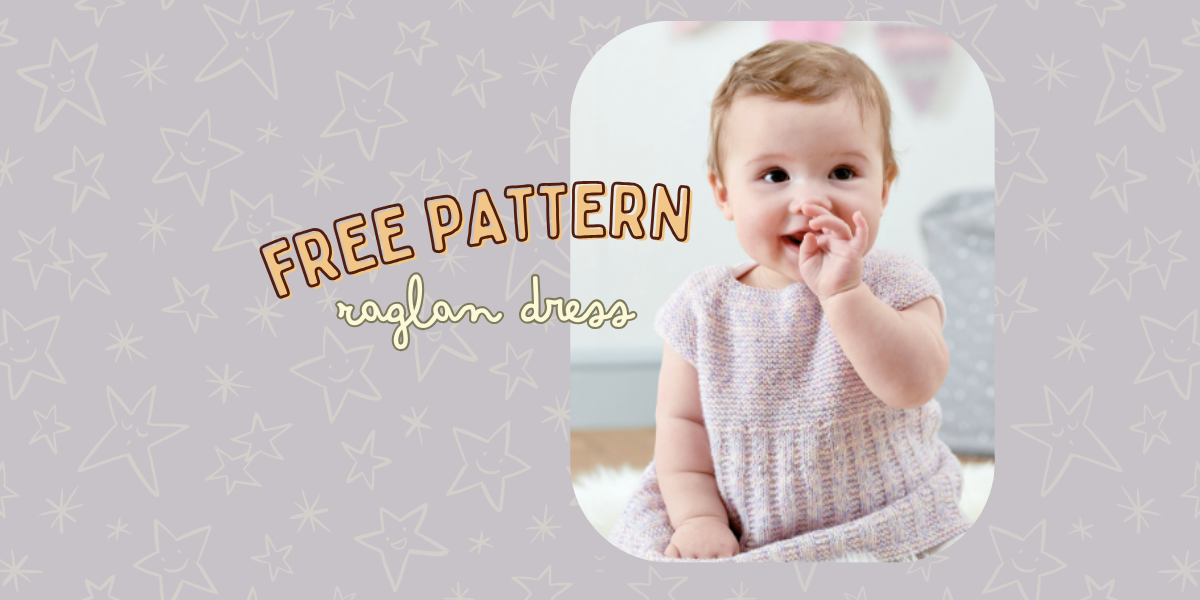 Free Pattern! Sweetheart Raglan Dress 🩷
