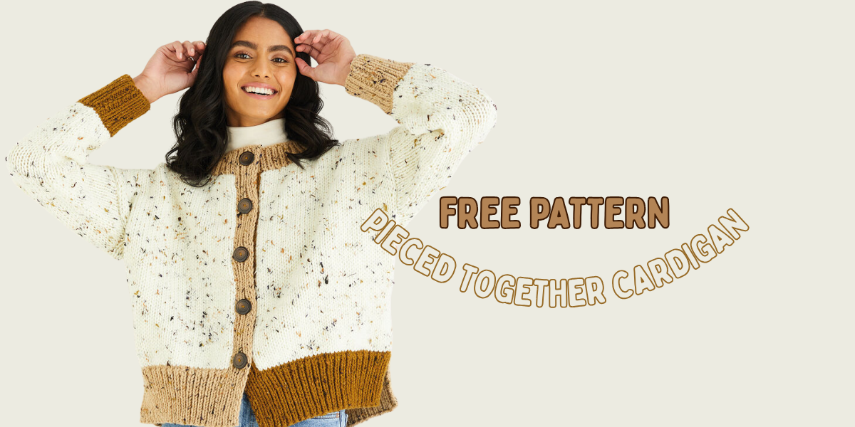 Free Pattern! Pieced Together Cardigan✨💓
