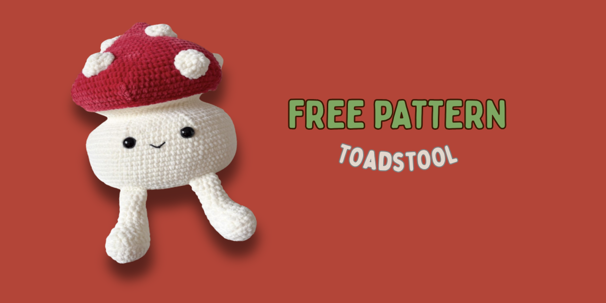 Free Pattern! Toadstool 🍄