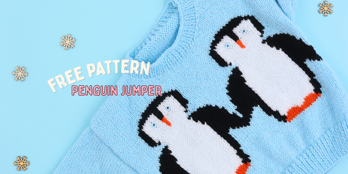 Free Pattern! Penguin Jumper🐧