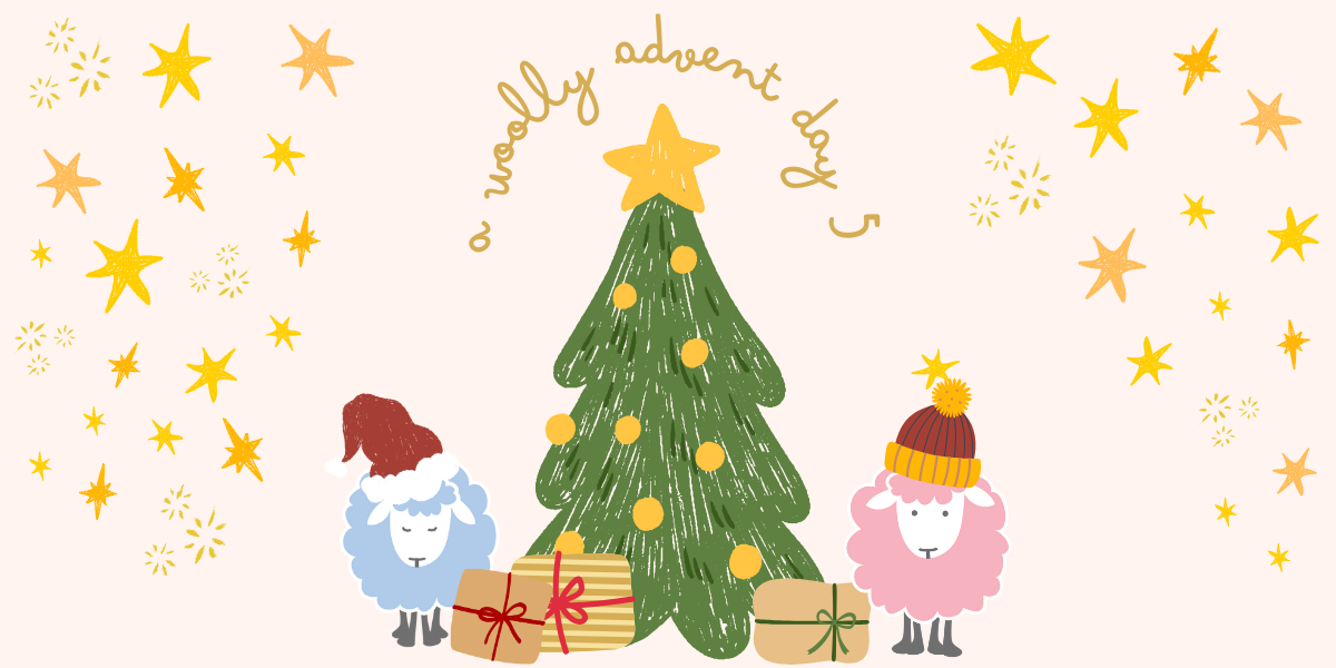 Advent Day 5 – Christmas Pud Socks 🧦