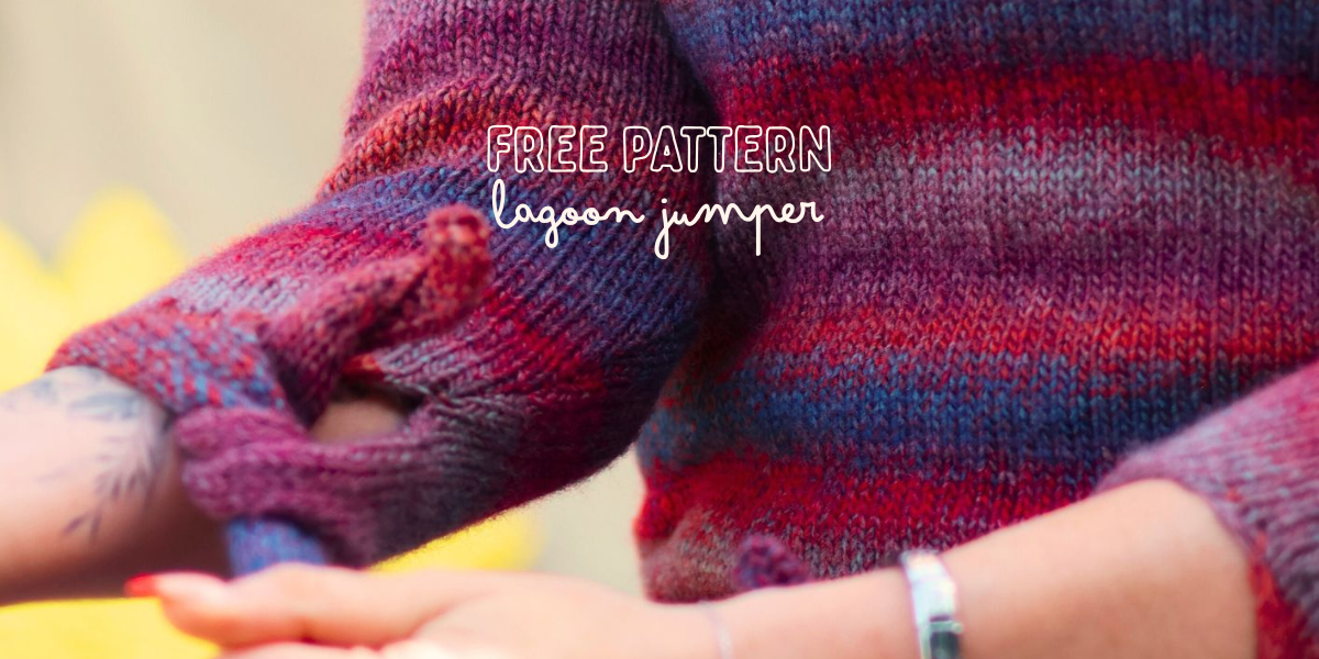 Free Pattern! Lagoon Jumper 🧶✨
