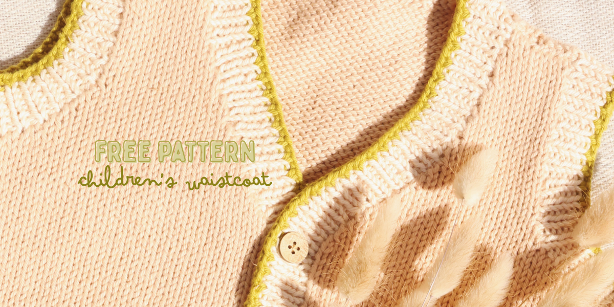 Free Pattern! Children’s Waistcoat✨