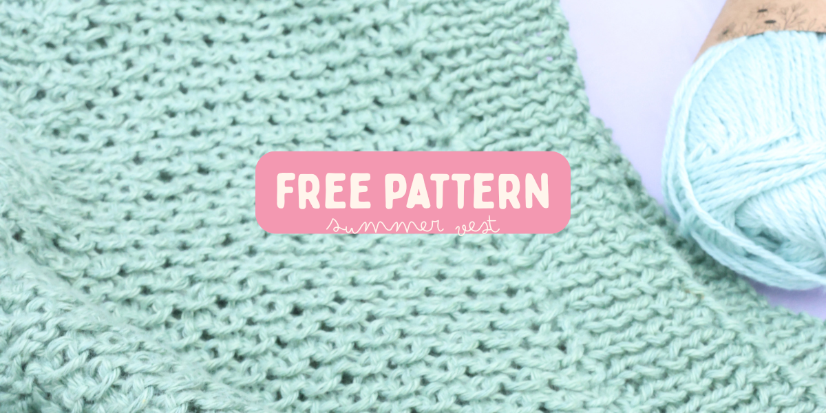 Free Pattern! Vest Top 🌿💚